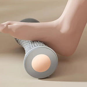 1 PVC Foot Massager Roller with Speed Control - Easy-to-Use for Muscle Relaxation, Yoga & Arch Support, Textured Surface for Deep Tissue Massage, Ideal for Home Workouts, Perfect Gift for Friends, Girlfriends, or Valentine's Day