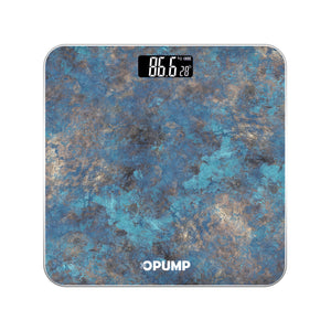 OPUMP High Precision Digital Bathroom Scale, Electronic Weight Scale, Accurate, Safe, Easy to Read, High Capacity, with Backlit HD LCD Display, 400 Lbs Capacity, Switchable Between Kg/lb/st, Includes 3 AAA Batteries