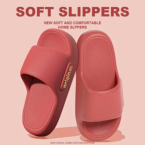 Women's Comfortable EVA Slides - Stylish Green Open-Toe Slippers with Cushioned Sole, Flat Heel, and Textured Design for Indoor or Outdoor Use, House Slippers