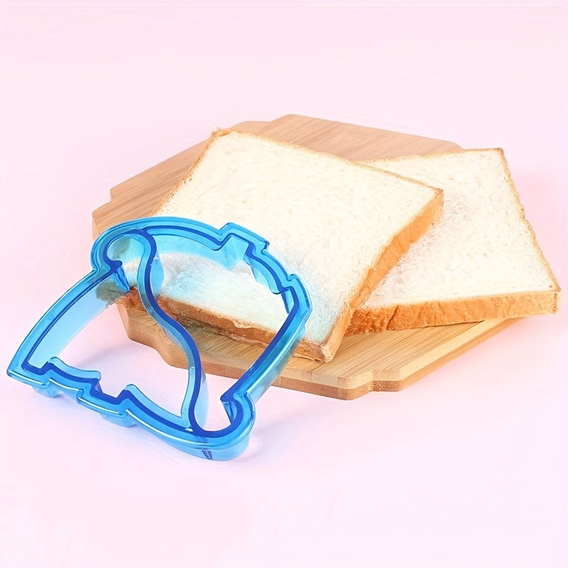 1PC Dinosaur Shape Modeling Bread Slicing Tool Sandwich Crust Cutter Bread Cutter Bread Mold Cute Aesthetic Stuff For Classroom School Bedro