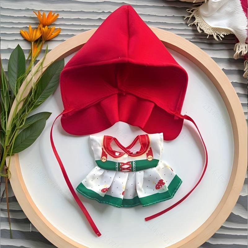 Adorable Doll Clothing Accessory Set, Suitable for 6.69-inchLABUBU Doll Clothes, Only Clothes Not Including Doll, Birthday Gift, Ramadan Festival, Easter, Holiday Gift