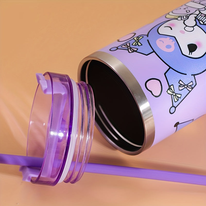 Sanrio 900ML Insulated Water Bottle: Leakproof & Shatterproof – Perfect for Outdoor, Office, and Home with Hello Kitty Design