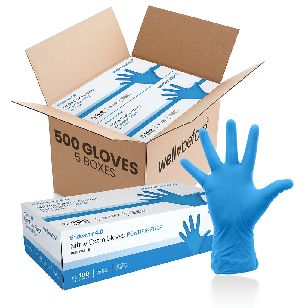 1000pcs/500pcs/100pcs Anti-slip Nitrile Gloves, Suitable for Aquarium Cleaning & Pet Care, Cost-Effective (S, M, L, XL)