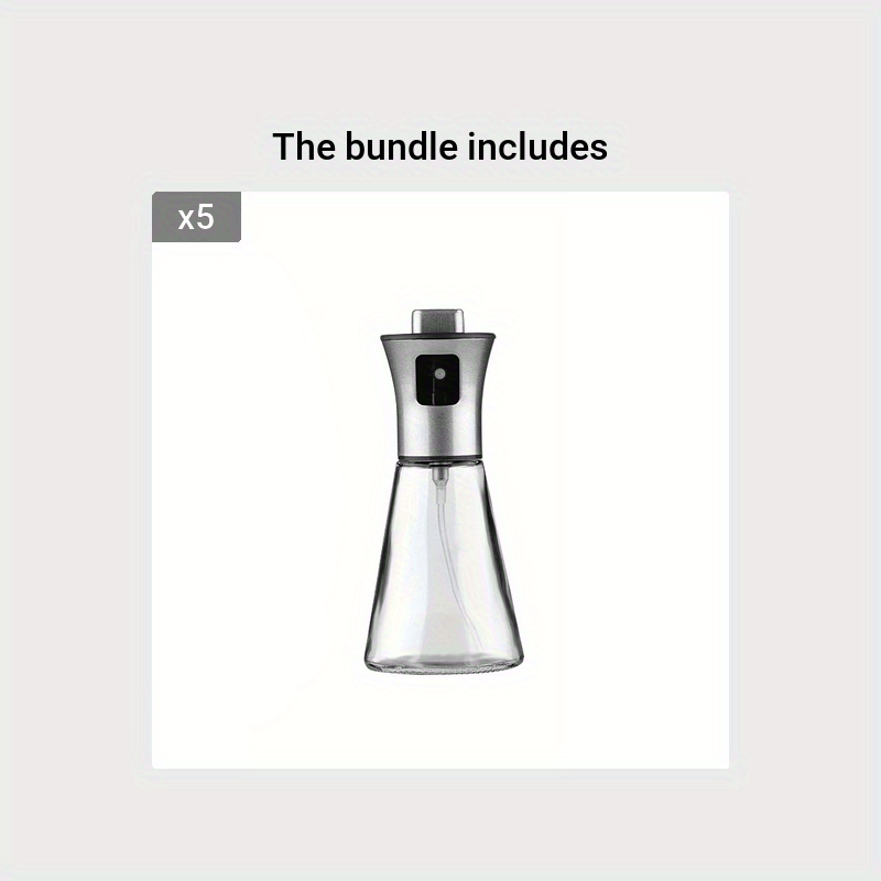 Durable 304 Stainless Steel Oil Sprayer - Fine Mist for Healthier Cooking & BBQ, Leak-Proof, Easy to Clean