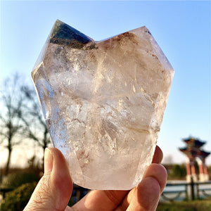 592g High Vibration Natural Crystal with Garden Quartz Soulmate Healing Points