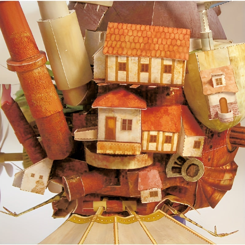 Howl's Moving Castle Animation Action Figure Miyazaki Hayao Animation DIY Gift 3D Paper Puzzle Model Handmade Education Toys Christmas Hallo