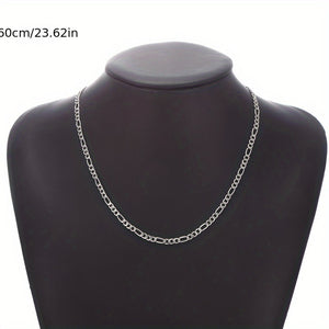 1pc Men's Simple Fashion Golden Necklace