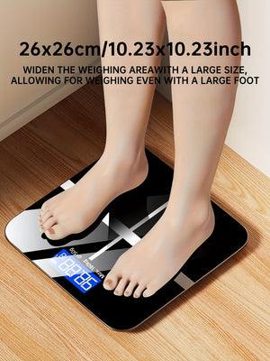 Weight Scale Electronic Scale, 396 Pound Digital Bathroom Scale, High-precision Weight Scale With LED High-definition Display Screen And Tem