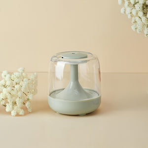 Quiet USB-Powered Home Humidifier with Seven-Color Night Light, Dual Mist Levels, Visible Water Level, 26dB Noise, Long-Lasting 24-Hour Oper
