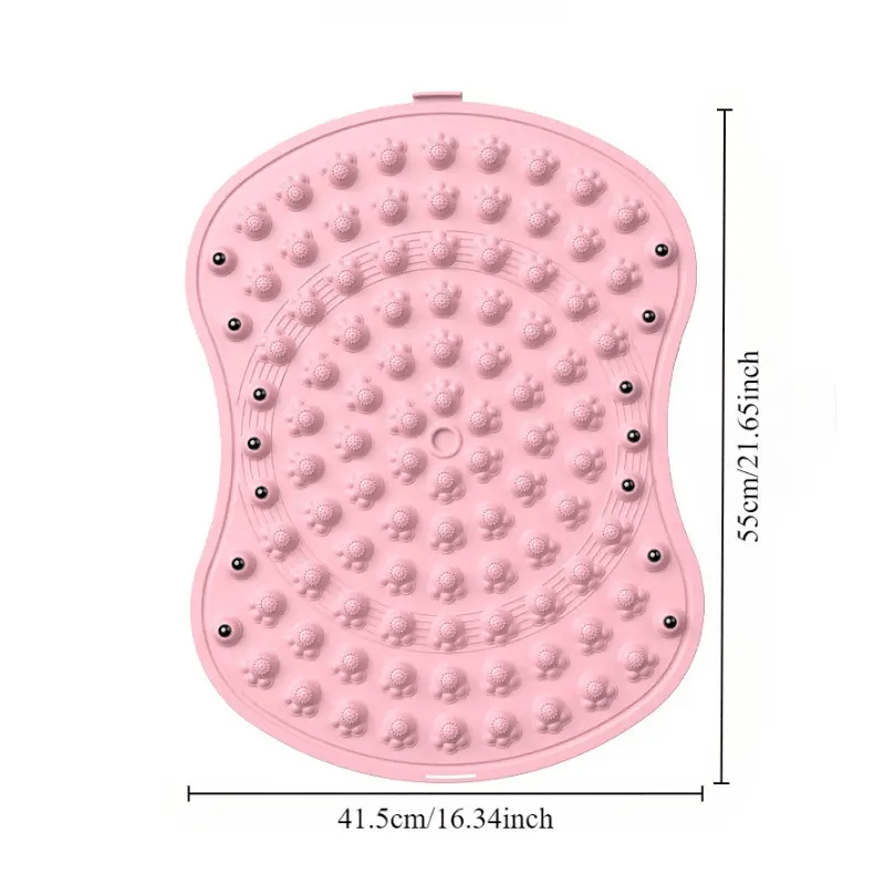 Acupoint Foot Massage Toe Pressing Plate Foot Massage Artifact Pad Silicone Toe Pressing Plate Thickening Home Jogging Foot Pad
