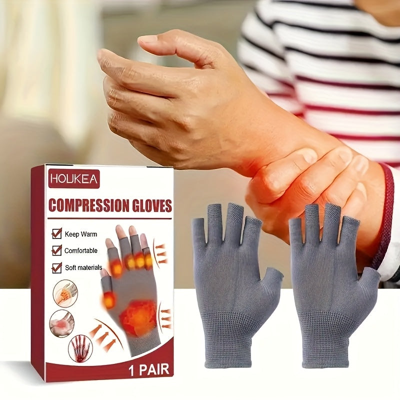 2 Pairs Of Joint Compression Gloves, Relieve Wrist Pressure, Thumb Wrist Gloves - Suitable For Men And Women, The Best Gift For Valentine'S Day
