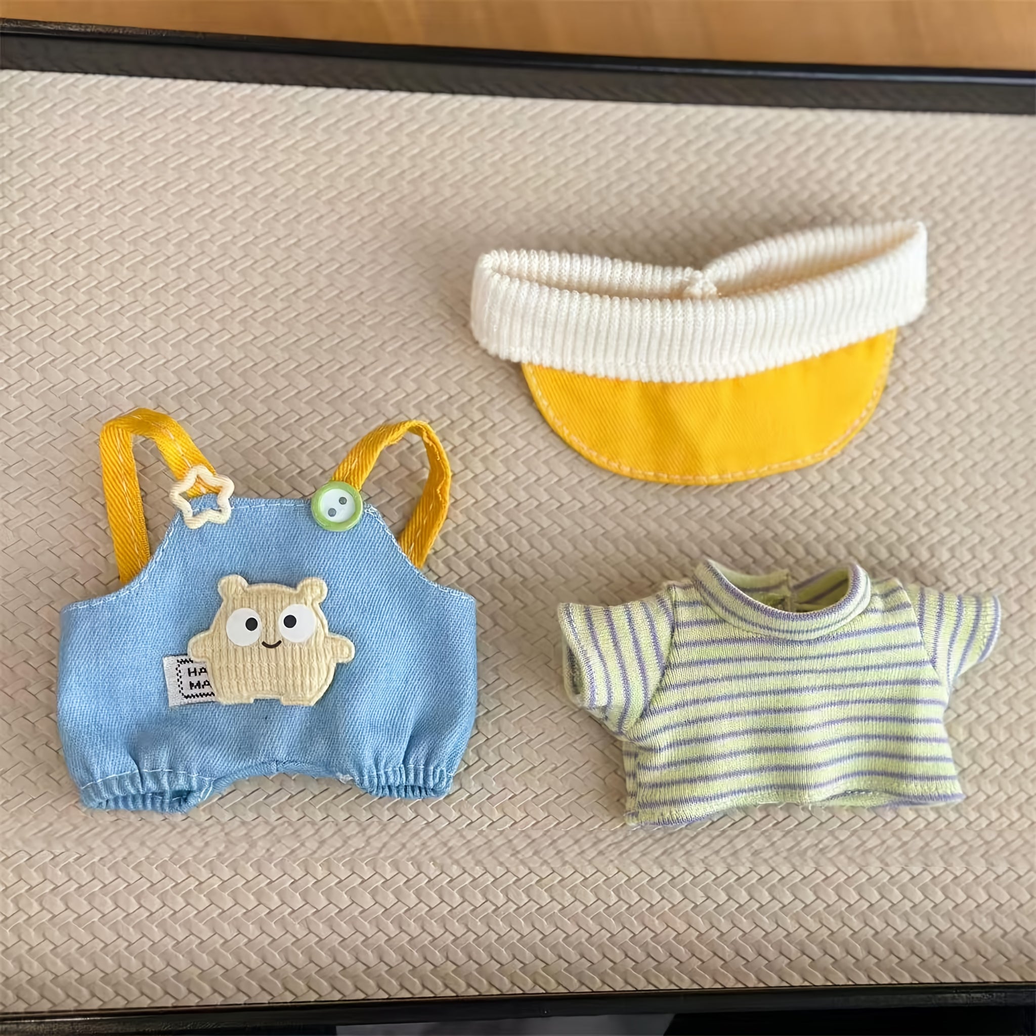 Adorable Doll Clothing Accessory Set, Suitable for 6.69-inchLABUBU Doll Clothes, Only Clothes Not Including Doll, Birthday Gift, Ramadan Festival, Easter, Holiday Gift