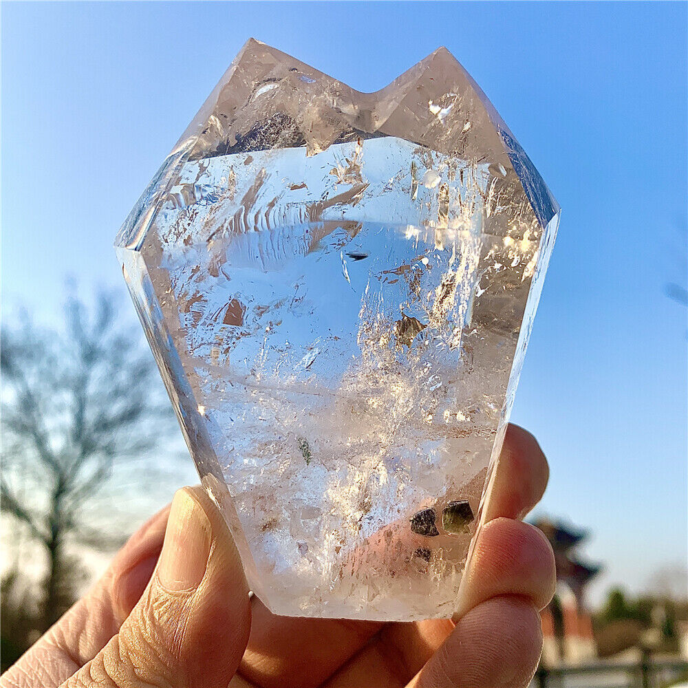 262g High Vibration Natural Crystal With Garden Quartz Soulmate Healing Specimen