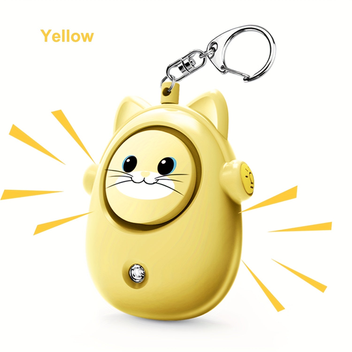 [Loud Safety Alarm] 130dB Loud Personal Safety Alarm with LED Light - Women's, Men and Elderly Emergency Security Keychain