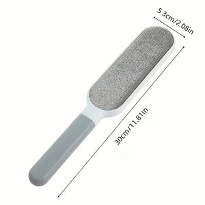 Reusable Lint Remover, Double-Sided Pet Hair And Dust Brush, Manual Electrostatic Cleaning Tool, Durable Polypropylene, Can Clean Clothes, Sofas, Furniture, Bedding, Carpets Without Electricity