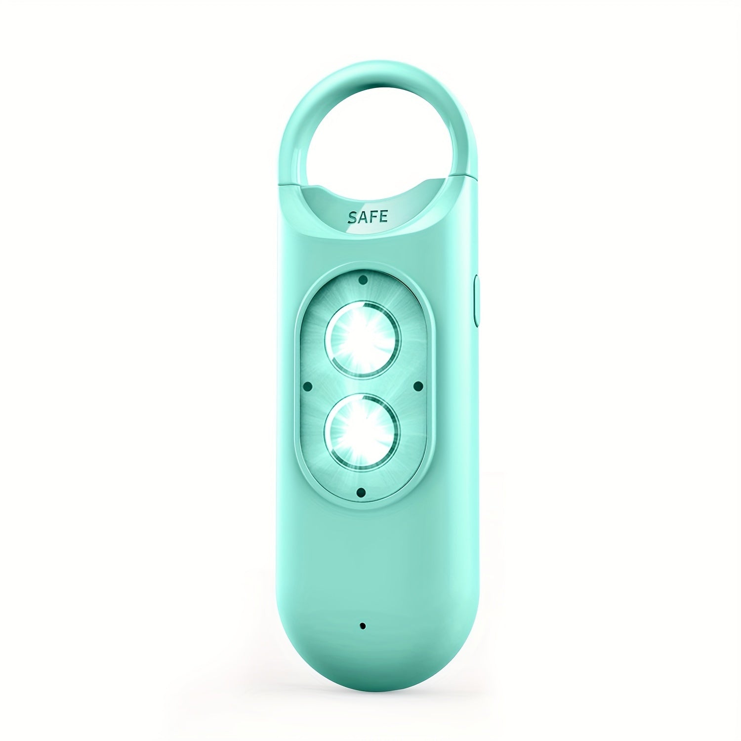Rechargeable Keychain Alarm for Women, 130 dB Loud Safety Sound Personal Alarm with LED Flashing SOS Emergency Signal, USB Charging, 120mAh Lithium Polymer Battery, ≤36V Operating Voltage, with Safety Whistle Included
