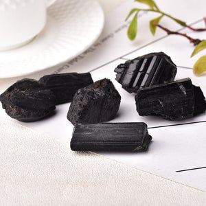 Natural Black Tourmaline Tourmaline Repair Ore Can Be Used for Home Decoration DIY Gift cokkection free shipping