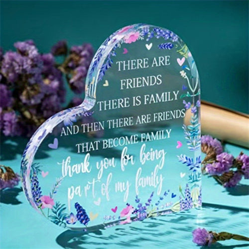 1pc, Acrylic Friendship Gift, Party Decoration, Lavender Gift, Girlfriend Gift, Best Friend Gift Friend Birthday Gift