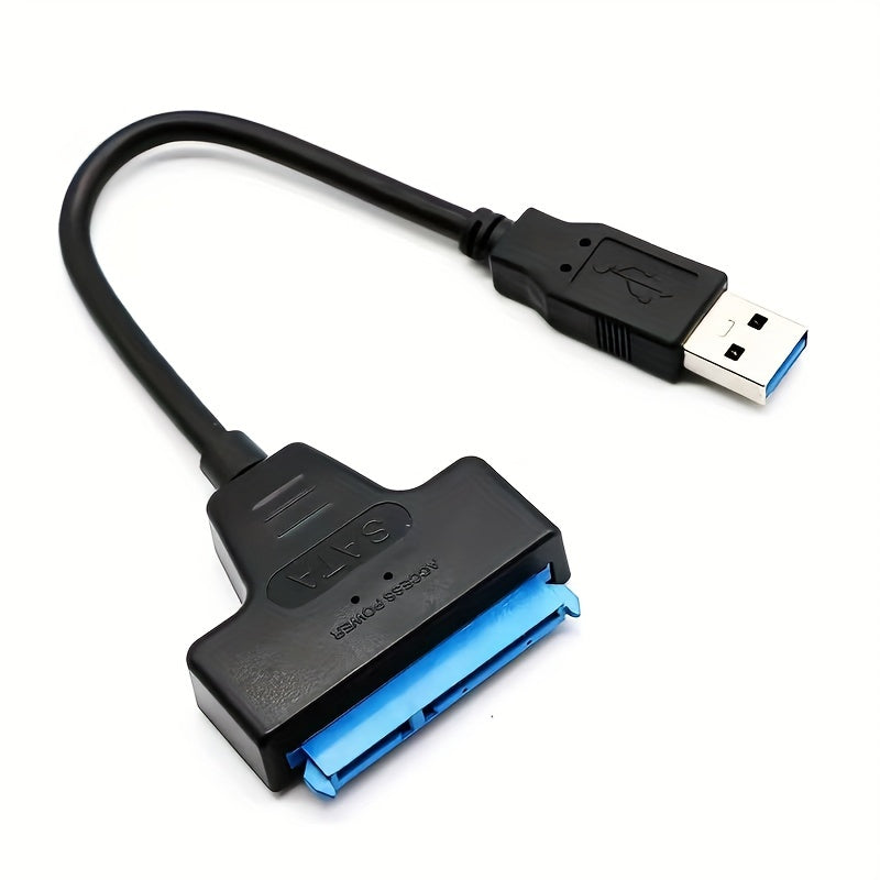 SATA To USB Cable, USB 3.0 To SATA III Hard Driver Adapter Compatible For 2.5 Inch HDD And SSD