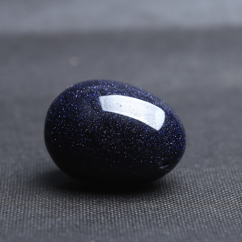 Blue Goldstone Eggs With Rope Yoni Egg Massage Handball Massager Ball for Exercise Ball Health Care Massage Tool