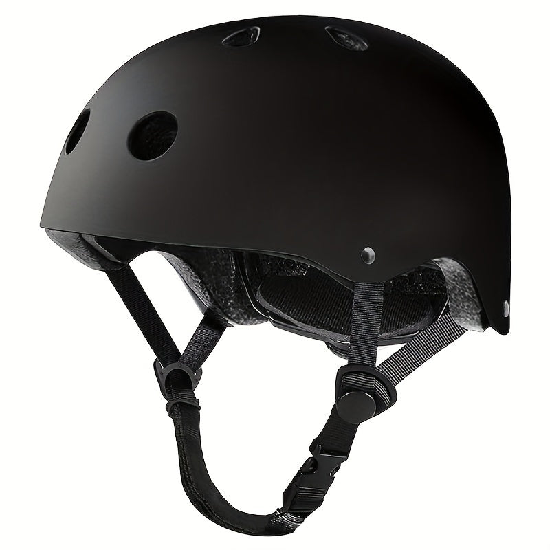 Stylish And Cool Helmet, Adjustable Size Helmet, Men'S Helmet, Women'S Helmet, Halloween, Christmas Gift, Birthday Gift, Paintable Helmet, Suitable For A Variety Of Sports Helmets (black, White)