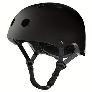 Stylish And Cool Helmet, Adjustable Size Helmet, Men'S Helmet, Women'S Helmet, Halloween, Christmas Gift, Birthday Gift, Paintable Helmet, Suitable For A Variety Of Sports Helmets (black, White)