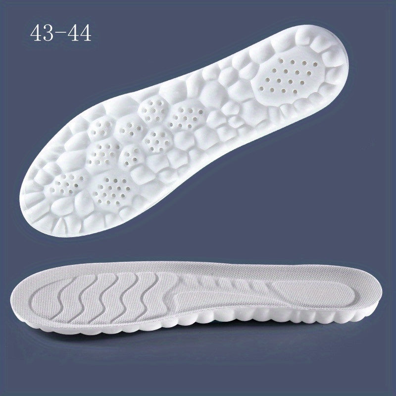 4D Cloud Technology Sports Insoles: Soft, Breathable, Shock-Absorbing Cushioning for Optimal Orthopedic Care!