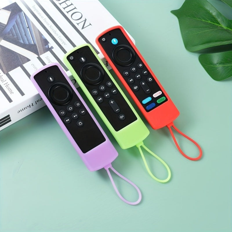 2pcs Soft Silicone Dirt Resistant TV Remote Control Protective Case