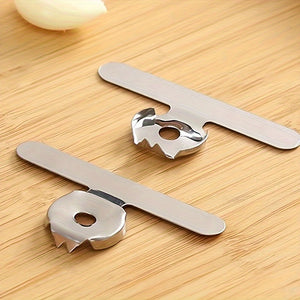 1pc Simple Peeler Multifunctional Peeling Garlic Stainless Steel Chestnut Peeler Ginger Planing Kitchen Tool Kitchen Accessories