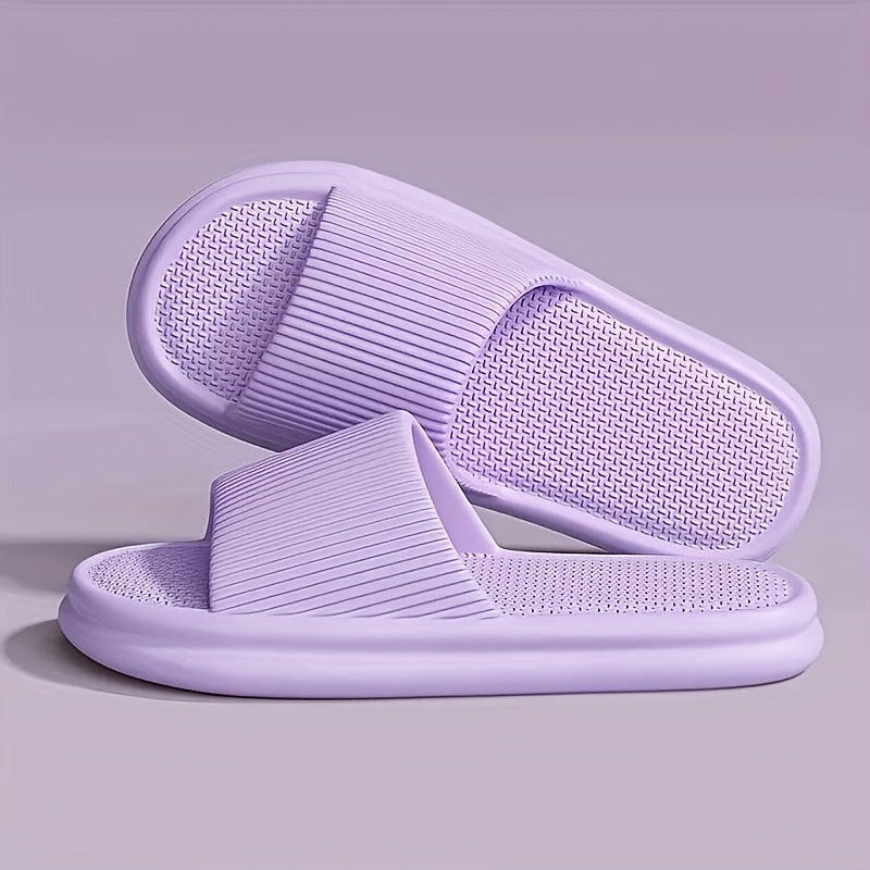 [Anti-slip Slippers] Anti-slip EVA Women's Thick Sole Slippers | Women's Casual Slip-on for Beach and Indoor/Outdoor Use
