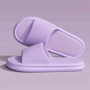 [Anti-slip Slippers] Anti-slip EVA Women's Thick Sole Slippers | Women's Casual Slip-on for Beach and Indoor/Outdoor Use