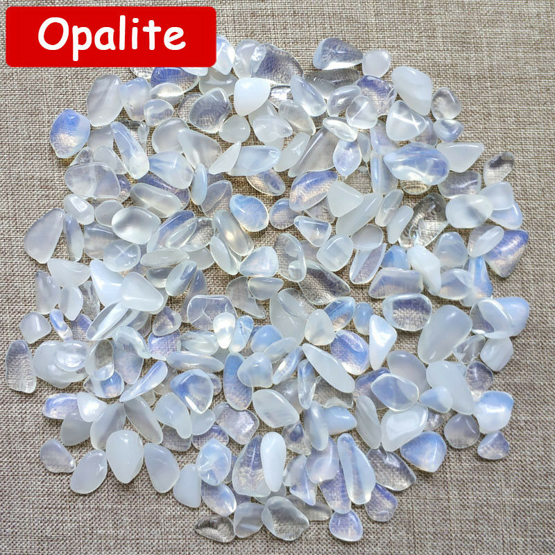 200g Bulk Opal Stone Tumbled Stones Opalite Minerals Home Decor Healing Reiki