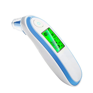 Yongrow Dual-Mode Infrared Thermometer - Forehead & Ear Temperature Readings, Digital Display, Battery Operated (Batteries Not Included) - Available in 5 Colors