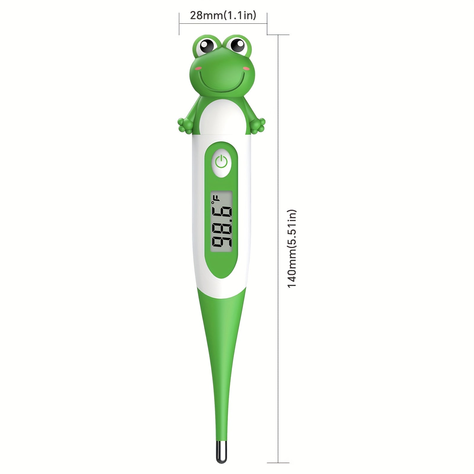 Clinical Digital Baby Thermometer-LCD, Flexible Tip, Accurate Fever Read Rectal Oral & Underarm Use-Oral Thermometer For Infants&Toddlers