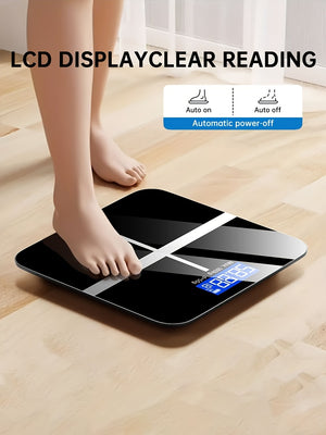 Weight Scale Electronic Scale, 396 Pound Digital Bathroom Scale, High-precision Weight Scale With LED High-definition Display Screen And Tem
