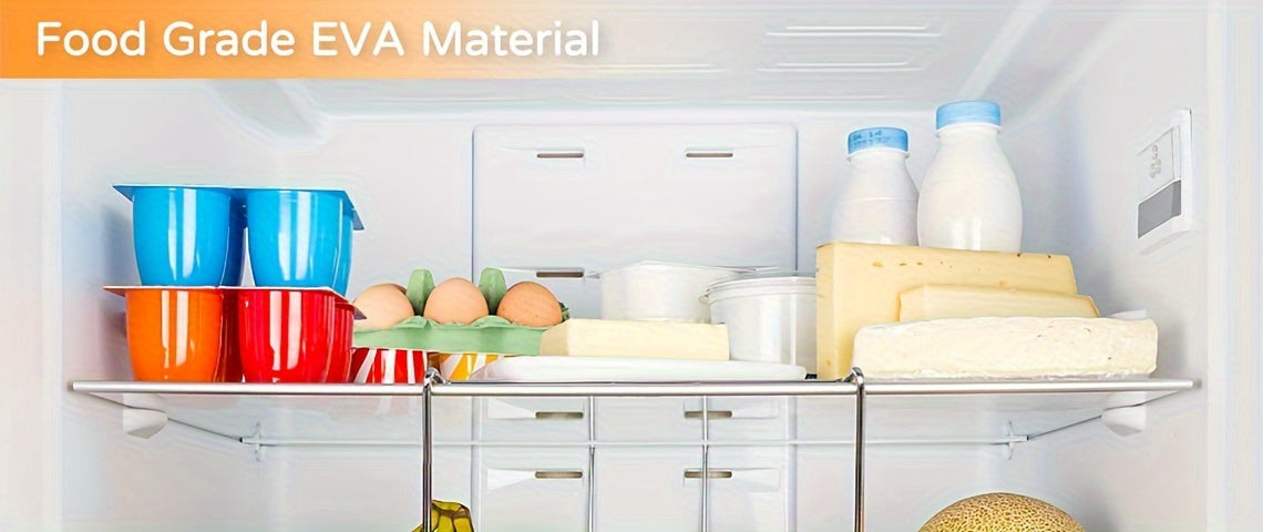 EVA Non-Slip Daisy Pattern Drawer Liner Sheets - Plastic Anti-Moisture Shelf Liner for Kitchen Cabinets, Wardrobe, Shoe Organizer - Clear Cu