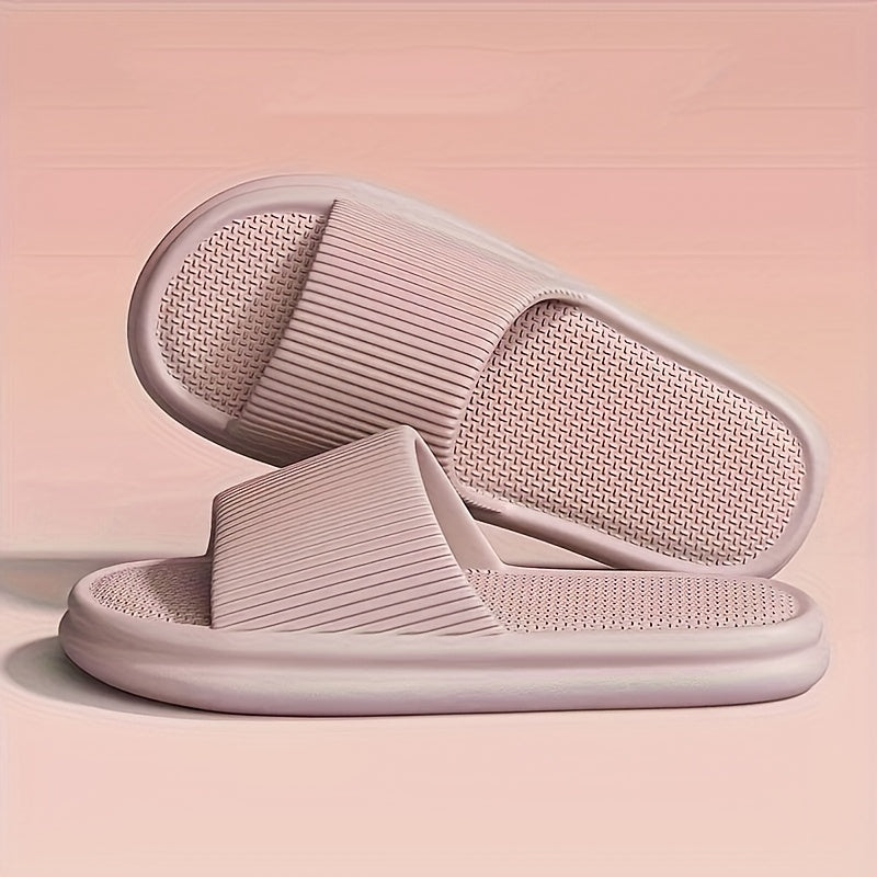 [Anti-slip Slippers] Anti-slip EVA Women's Thick Sole Slippers | Women's Casual Slip-on for Beach and Indoor/Outdoor Use