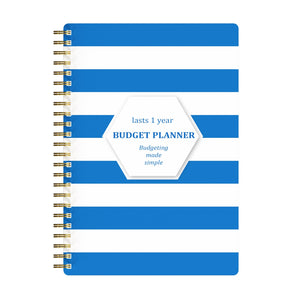 Effortless Finance Management: A5 Budget Planner, 100gsm - Undated for Long-Term Financial Freedom & Goal Tracking