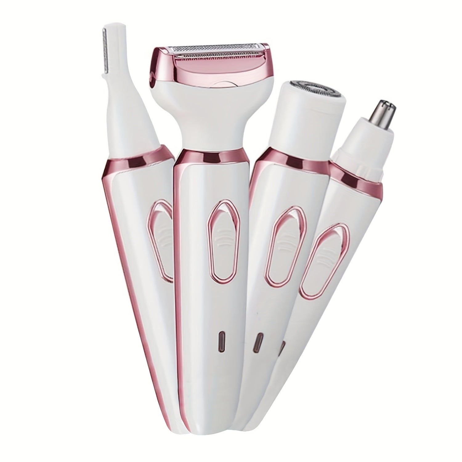 Electric Razor for Women 4 in 1 Rechargeable Painless Body Razors and Facial Hair Remover for Bikini Leg Body Face Underarm