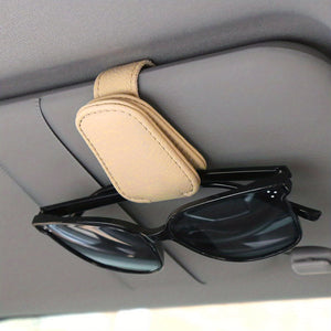 1pc Magnetic Sunglasses Holder for Car Visor - Convenient Car Interior Accessory