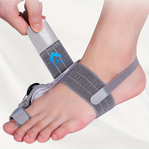 1pc Adjustable Hallux Valgus Corrector with Thickened Silicone Pad for Male and Female Toe Alignment