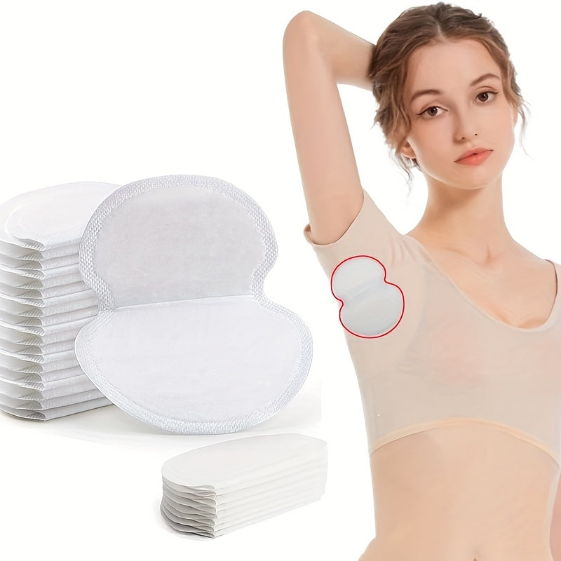 20/30/50pcs Underarm Sweat Pads, Washable Sweat Absorbing Guards, Dress Sweat Perspiration Pads Shield, Absorbent Deodorant Pad