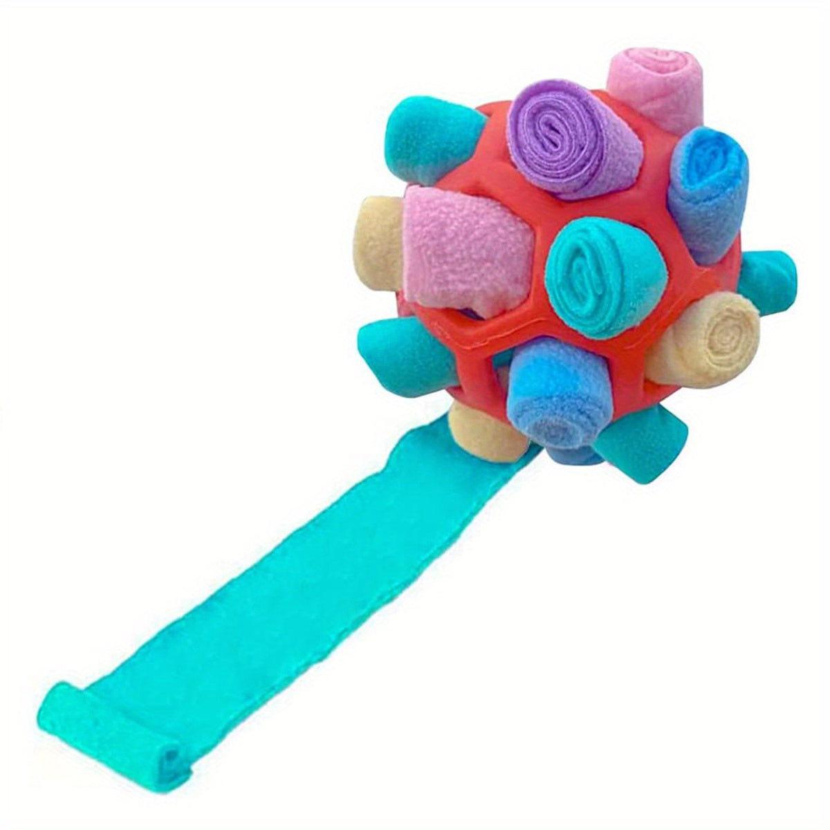 Interactive Dog Toy - Sniffing Ball for Hiding Treats - Rubber Puzzle Ball for Mental Stimulation