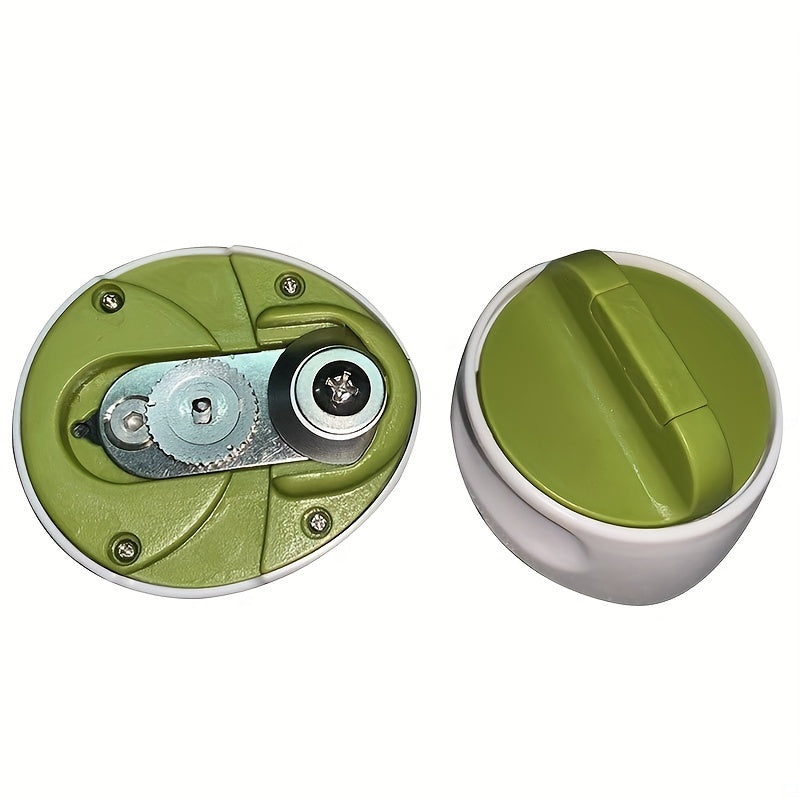 Arthritis & Senior-Friendly Easy-Grip Can Opener – Compact, Multi-Color, Stainless & Plastic Design