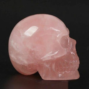 3'' natural crystal quartz skull specimen halo repair crystal decoration statue