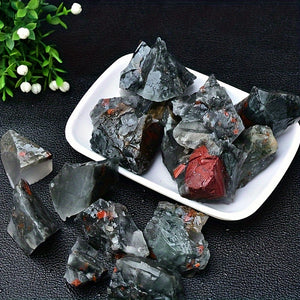 Natural Rough African Blood Stone, African Blood Stone Aromatherapy Diffuser Stone, Christmas Gifts, Raw Stone Healing Crystal Stone Home De