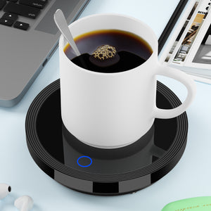 1pc Automatic Sensor Coffee Cup Warmer For Desk - Keep Your Coffee, Tea, Milk And Water Warm - Auto Shut Off/On - Cup Warmer For Home And Of