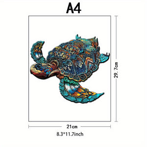 Wooden Jigsaw Puzzle, Wooden Puzzles For Adults, Animal Shaped Puzzles, Magic Puzzles, Unique Irregular Shaped Wood Puzzles