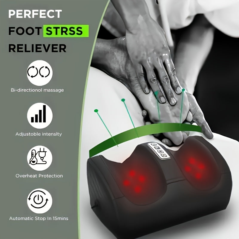 Foot Electric MassagerThis Foot Massager Has A Heat-therapy FunctionIt Deeply Kneads The Toes And Legs, Relaxes Both The Hands And Feetand Is Suitable For The Feetlegs And HandsIt'S An Excellent Gift For Valentine'S Daybirthdays And Other Festivals