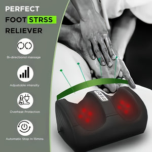 Foot Electric MassagerThis Foot Massager Has A Heat-therapy FunctionIt Deeply Kneads The Toes And Legs, Relaxes Both The Hands And Feetand Is Suitable For The Feetlegs And HandsIt'S An Excellent Gift For Valentine'S Daybirthdays And Other Festivals